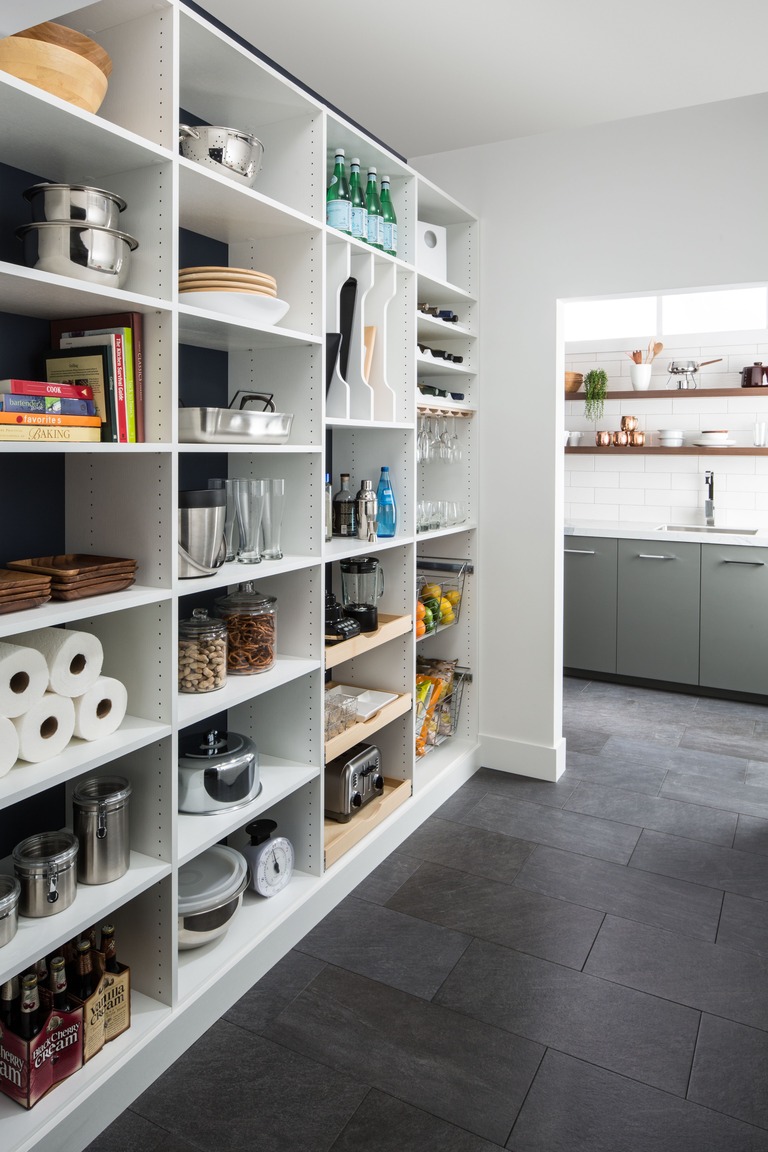 Pantry pull-out shelving and storage — Atlantic Source, Georgetown DE