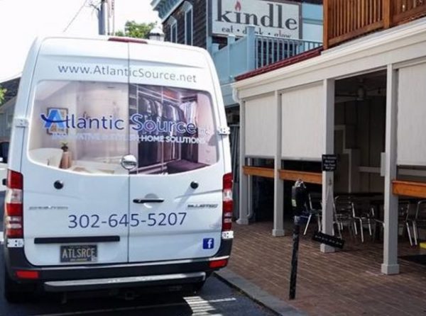 Atlantic Source branded service van